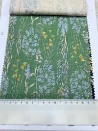 8026-790-1 Lin Loomstate à Rayures Fleuries[Fabrication De Textile] HOKKOH Sous-photo