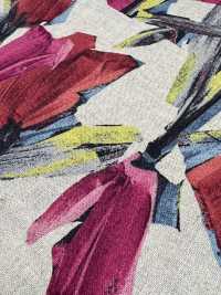 8026-790-3 Lin Loomstate à Motif Floral[Fabrication De Textile] HOKKOH Sous-photo