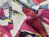 8026-790-3 Lin Loomstate à Motif Floral[Fabrication De Textile] HOKKOH Sous-photo