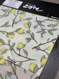 KTS6951 Imprimé Citron Avec Branche En Popeline[Fabrication De Textile] Sous-photo