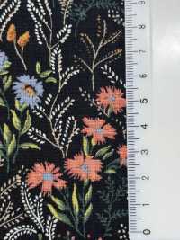 KTS7114 Lin Loomstate à Imprimé Floral[Fabrication De Textile] Sous-photo