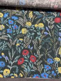 KTS7114 Lin Loomstate à Imprimé Floral[Fabrication De Textile] Sous-photo