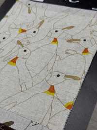 KTS7116 Lin Tissé à Motif Pingouin Dense[Fabrication De Textile] Sous-photo