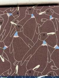 KTS7116 Lin Tissé à Motif Pingouin Dense[Fabrication De Textile] Sous-photo