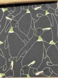 KTS7116 Lin Tissé à Motif Pingouin Dense[Fabrication De Textile] Sous-photo