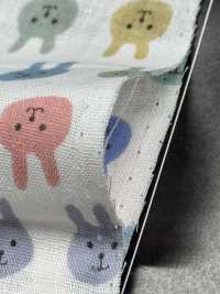 KTS3217 Double Gaze Imprimée Lapin[Fabrication De Textile] Sous-photo