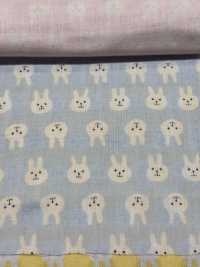 KTS3217 Double Gaze Imprimée Lapin[Fabrication De Textile] Sous-photo