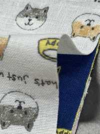 KTS6485 Imprimé Shiba Inu En Double Gaze[Fabrication De Textile] Sous-photo