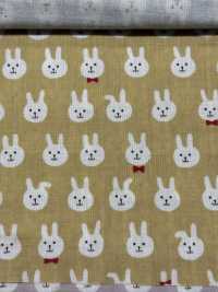 KTS7074 Nœud Papillon Double Gaze Imprimé Lapin[Fabrication De Textile] Sous-photo