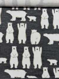 KTS7108 Imprimé Ours Polaire En Sergé Banzai[Fabrication De Textile] Sous-photo