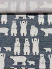 KTS7108 Imprimé Ours Polaire En Sergé Banzai[Fabrication De Textile] Sous-photo