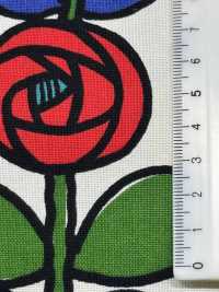 UP5693 Impression Sur Toile 10/1 Rose[Fabrication De Textile] Sous-photo