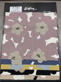 UP5967 Impression Florale Akane Sur Toile 10/1[Fabrication De Textile] Sous-photo