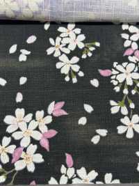 KTS6850 Motif Imprimé Sakura De La Croix Du Sud[Fabrication De Textile] Sous-photo