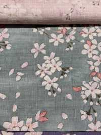 KTS6850 Motif Imprimé Sakura De La Croix Du Sud[Fabrication De Textile] Sous-photo