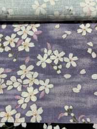 KTS6850 Motif Imprimé Sakura De La Croix Du Sud[Fabrication De Textile] Sous-photo