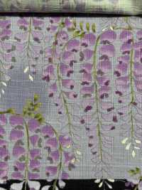KTS7094 Motif De Fleur De Glycine De La Croix Du Sud Imprimé[Fabrication De Textile] Sous-photo