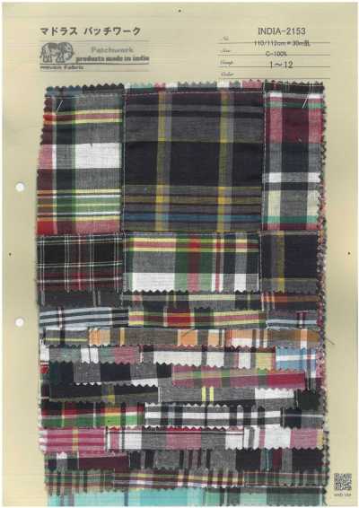 INDIA-2153 Patchwork madras