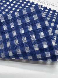 KKF7906-D1 T/C Check Organza[Fabrication De Textile] Uni Textile(Atelier Komon) Sous-photo
