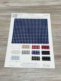 KKF7906-D1 T/C Check Organza[Fabrication De Textile] Uni Textile(Atelier Komon) Sous-photo