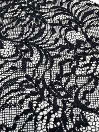 KKF8455-W-D1 Dentelle Grand Raschel En Polyester, Grande Largeur[Fabrication De Textile] Uni Textile(Atelier Komon) Sous-photo