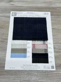 KKF8526-58-D1 Bloc De Carreaux à Carreaux Larges[Fabrication De Textile] Uni Textile(Atelier Komon) Sous-photo