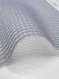 KKF9114-W-D1 Maille Double Tricot Raschel En Fibres Fendues, Grande Largeur[Fabrication De Textile] Uni Textile(Atelier Komon) Sous-photo