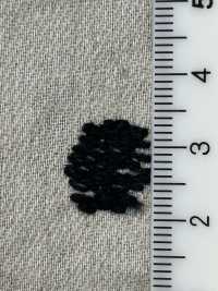 ON43698ID Broderie En Lin Façon Denim, Pois De 10 Cm (Style Indigo)[Fabrication De Textile] Oharayaseni Sous-photo