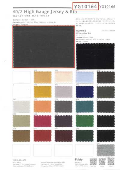 YG10164 Jersey haute jauge 40/2
