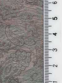 KKF1758-D2 Ny Separate Organdy Jacquard[Fabrication De Textile] Uni Textile(Atelier Komon) Sous-photo