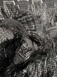 KKF2980-D1 Tulle à Franges Aéré[Fabrication De Textile] Uni Textile(Atelier Komon) Sous-photo