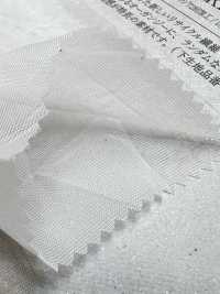 KKF4006E2CS-W Organza Mat ECO, Grande Largeur, Anti-plis, Traitement En 2 étapes[Fabrication De Textile] Uni Textile(Atelier Komon) Sous-photo