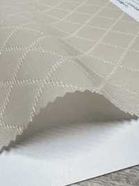 KKF4955-W-D1 Jacquard Matelassé Brillant[Fabrication De Textile] Uni Textile(Atelier Komon) Sous-photo
