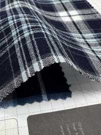 SB94278-OG 40/- Chèque Bleu[Fabrication De Textile] SHIBAYA Sous-photo