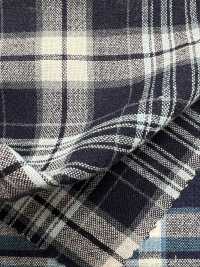 SB94278-OG 40/- Chèque Bleu[Fabrication De Textile] SHIBAYA Sous-photo
