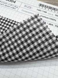 SB4H3004 Voile De Coton Teint En Fil Vichy[Fabrication De Textile] SHIBAYA Sous-photo