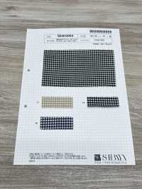 SB4H3004 Voile De Coton Teint En Fil Vichy[Fabrication De Textile] SHIBAYA Sous-photo
