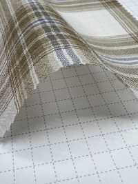 SB4H3005 Voile De Coton Teint En Fil à Carreaux[Fabrication De Textile] SHIBAYA Sous-photo