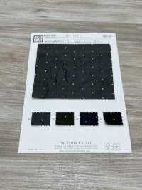KKF1198-W-D1 Jacquard à Pois En Lamé à Mémoire De Forme, Grande Largeur[Fabrication De Textile] Uni Textile(Atelier Komon) Sous-photo