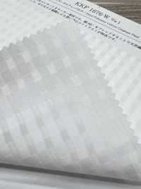 KKF1676-W-D1 T/C Vichy Check Large Largeur[Fabrication De Textile] Uni Textile(Atelier Komon) Sous-photo