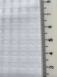 KKF1676-W-D1 T/C Vichy Check Large Largeur[Fabrication De Textile] Uni Textile(Atelier Komon) Sous-photo