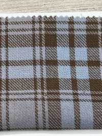 14417 Sergé De Coton à Fil Simple 21 Fils, Motif Tartan[Fabrication De Textile] SUNWELL Sous-photo