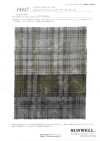 14417 Twill de coton 21s à carreaux tartan irréguliers