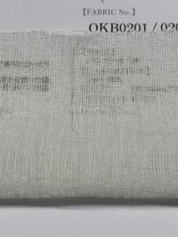 OKB0202 Gaze De Lin « Gaze »[Fabrication De Textile] Oharayaseni Sous-photo