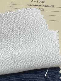 A-1708 Rayonne/lin Teint En Fil[Fabrication De Textile] ARINOBE Sous-photo