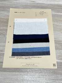 A-1708 Rayonne/lin Teint En Fil[Fabrication De Textile] ARINOBE Sous-photo