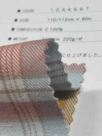 CH-6347 Twill à Carreaux Vintage[Fabrication De Textile] Textiles Kuwamura Sous-photo
