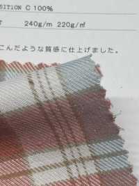 CH-6347 Twill à Carreaux Vintage[Fabrication De Textile] Textiles Kuwamura Sous-photo