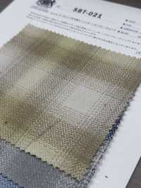 SBT-021 Henribone Ombre Check à Bordures Organiques[Fabrication De Textile] Textiles Kuwamura Sous-photo