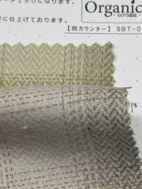 SBT-021 Henribone Ombre Check à Bordures Organiques[Fabrication De Textile] Textiles Kuwamura Sous-photo